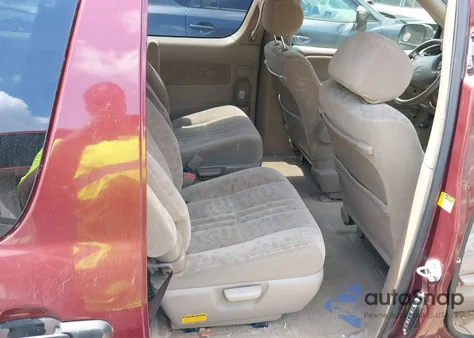 2003 Toyota Sienna Le из США, поврежденный, VIN 4T3ZF13CX3U531563